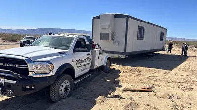 Mojave Pro off-road 4x4 vehicle recovery from desert sand